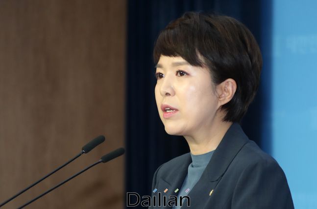 김은혜 미래통합당 대변인. ⓒ데일리안 박항구 기자