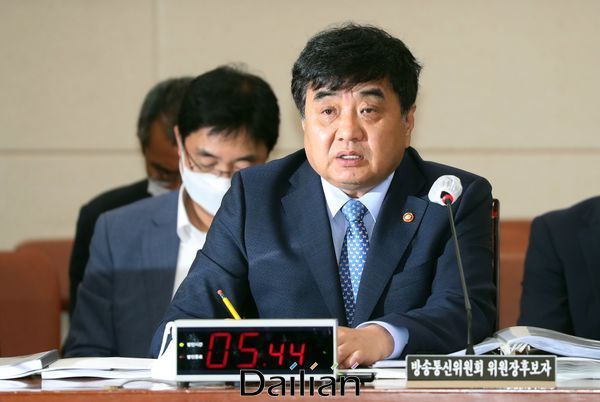 한상혁 방송통신위원회 위원장(자료사진) ⓒ데일리안 박항구 기자