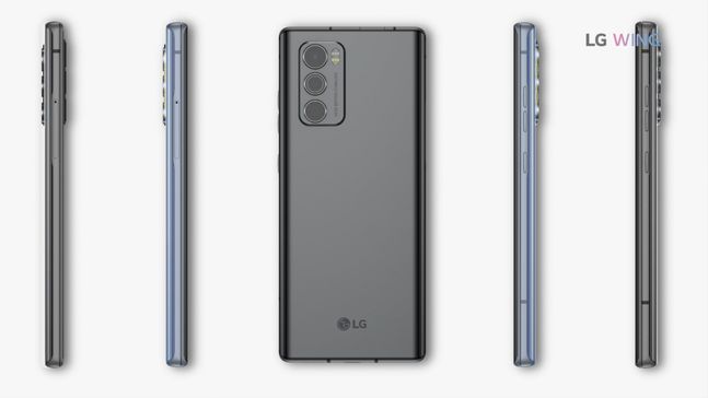 LG전자 하반기 전략 스마트폰 ‘LG 윙’.ⓒLG전자