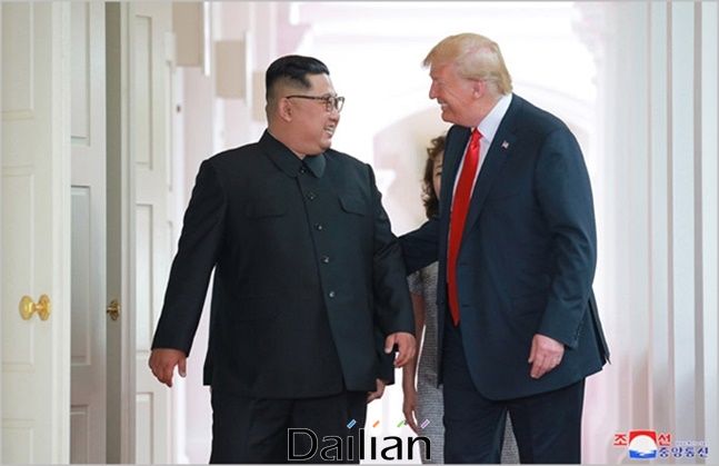 도널드 트럼프 미국 대통령과 김정은 북한 국무위원장(자료사진). ⓒ조선중앙통신