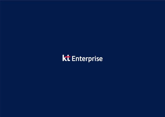 KT의 새로운 기업간거래(B2B) 브랜드 ‘KT 엔터프라이즈’ 로고.ⓒKT