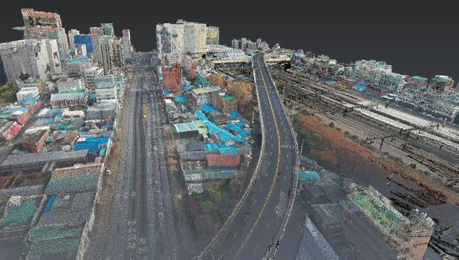 신안산선 복선전철 안산·시흥~여의도 전체 노선과 차량기지 전 구간에 BIM을 적용한 이미지 Ⓒ포스코건설