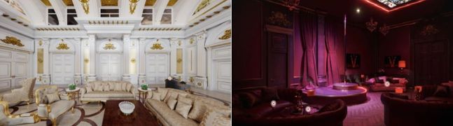 러시아 야권 지도자 알렉세이 나발니 측이 19일(현지 시각) 블라디미르 푸틴 대통령 소유의 저택이라고 주장하면서 유튜브에 공개한 건물 내부ⓒ더 선