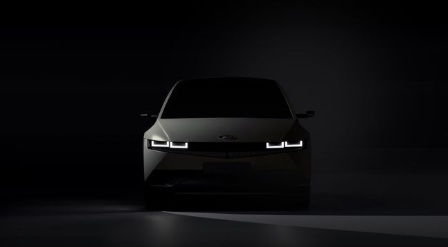 4월 출시 예정인 현대차 최초의 전용 전기차 아이오닉5 렌더링 이미지. ⓒ현대차