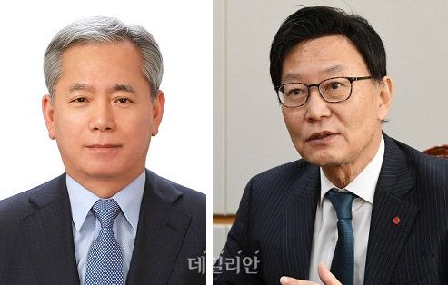 양수영 한국석유공사 사장과 황창화 한국지역난방공사 사장. ⓒ각 사