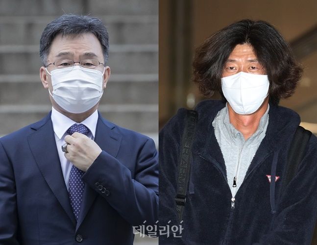 (사진 왼쪽부터) 화천대유 대주주 김만배씨, 남욱 변호사 ⓒ데일리안