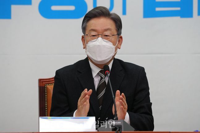 이재명 더불어민주당 대선 후보 ⓒ데일리안 박항구 기자