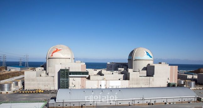 신한울 원자력발전소(왼쪽이 1호기). ⓒ한국수력원자력