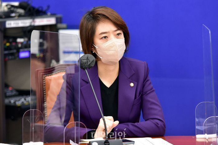 고민정 더불어민주당 의원 (공동취재사진) ⓒ데일리안 박항구 기자
