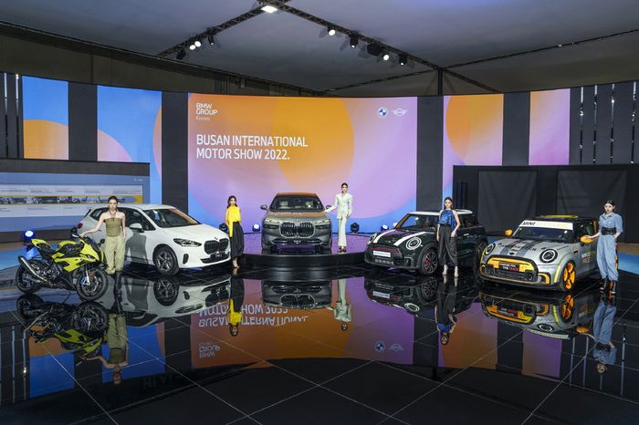 BMW 그룹 코리아, ‘2022 부산국제모터쇼’ 전시관ⓒBMW 그룹 코리아