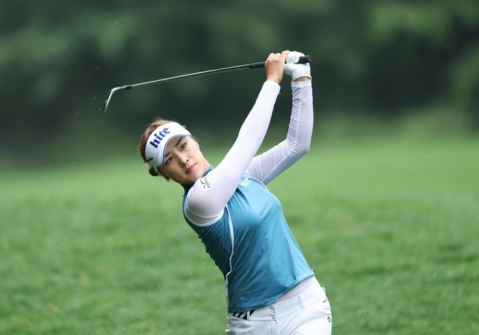 DB Group 36th Korea Women's Open 1st round Yoon Ena.  ⓒ KLPGA