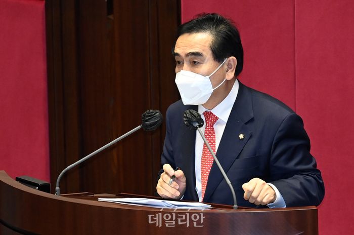 국민의힘 태영호 의원 (공동취재사진) ⓒ데일리안 홍금표 기자