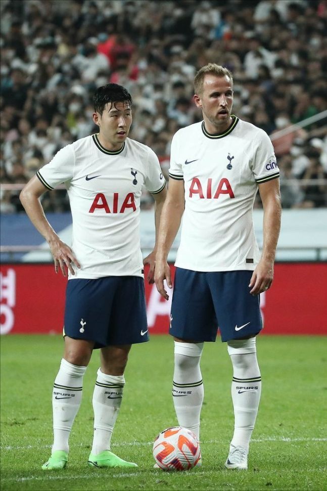 Heung-Min Son and Harry Kane.  ⓒ Dailyan reporter Hong Geum-pyo