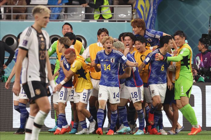 죽음의 조 통과한 일본 축구. ⓒ 데일리안 홍금표 기자