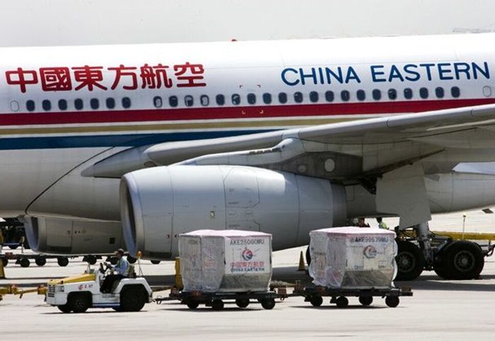 미국 뉴욕증시에 상장한 중국 기업들이 '회계 감리'에 부담을 느낀 나머지 자진 상장폐지에 나서고 있다. 사진은 지난 14일 자진 상장폐지를 공시한 중국 동방항공 소속 여객기 모습. ⓒ AP/연합뉴스