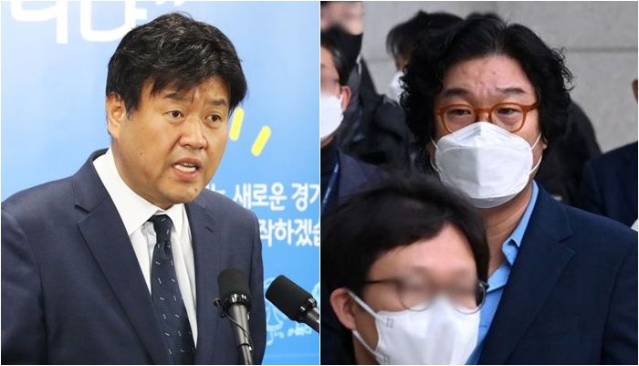 김용 전 민주연구원 부원장(좌)과 김성태 전 쌍방울그룹 회장(우) ⓒ 연합뉴스, 데일리안
