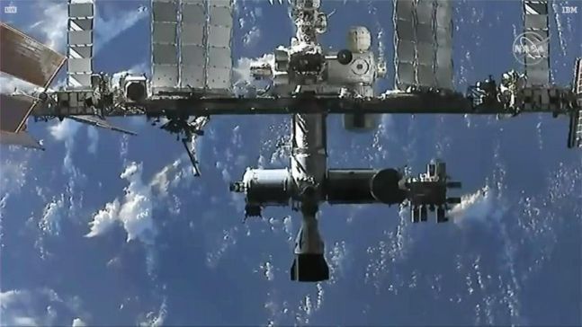국제우주정거장(ISS). 미항공우주국(NASA) 홈페이지 캡처
