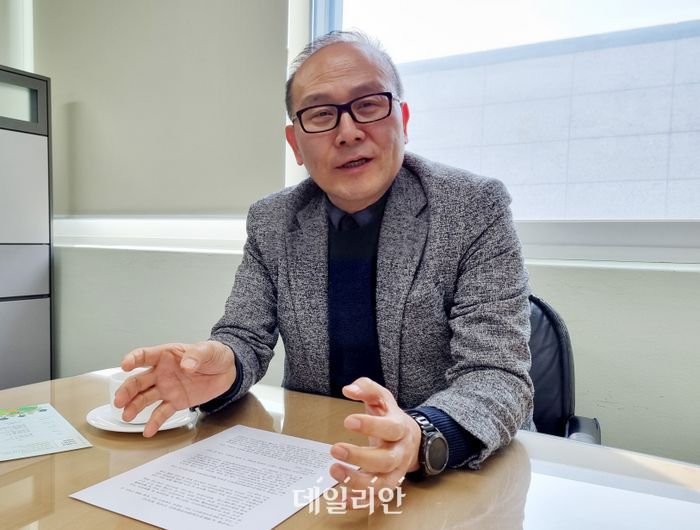 서규태 초대 중앙녹색환경지원센터장. ⓒ데일리안 장정욱 기자