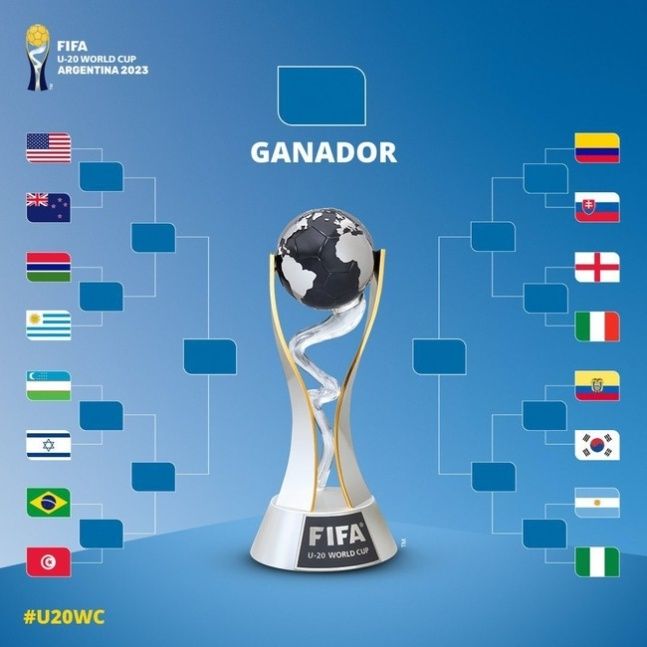 U-20 월드컵 16강 대진표. ⓒ FIFA