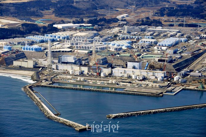 일본 후쿠시마 제1원자력 발전소 전경(자료사진) ⓒAP/뉴시스