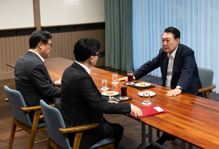 한동훈, 윤 대통령 면담서 "특별감찰관 임명 등 김 여사 이슈 해소 필요"