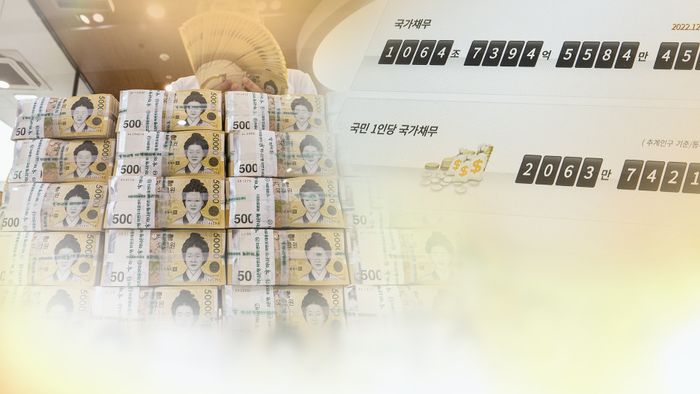 작년 공공부문 부채 1600조 넘겨…GDP 대비 70% 육박