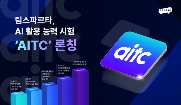 팀스파르타, AI 활용 능력 시험 ‘AITC’ 출시