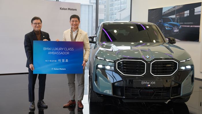 코오롱모터스, BMW 럭셔리 클래스 앰배서더로 이영표·최나연 선정