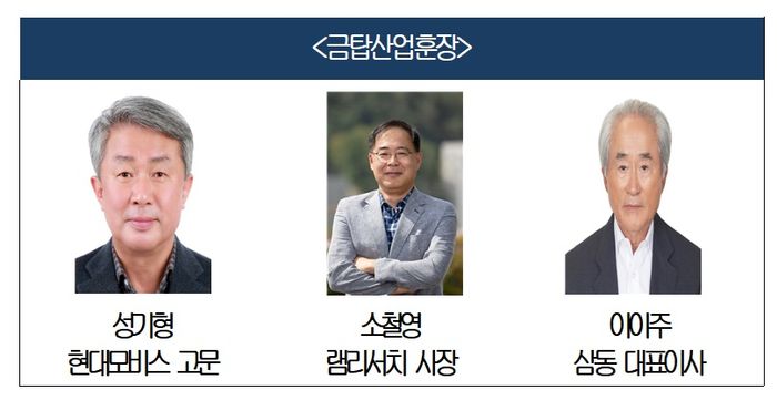 성기형 현대모비스 고문 등 3인, 상공의 날 ‘금탑’ 수상