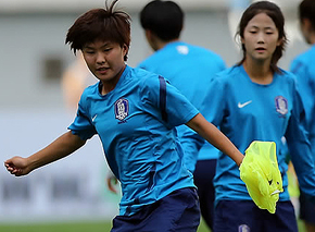 ‘지메시’ 한국, 결연한 북한과 무거운 첫판 