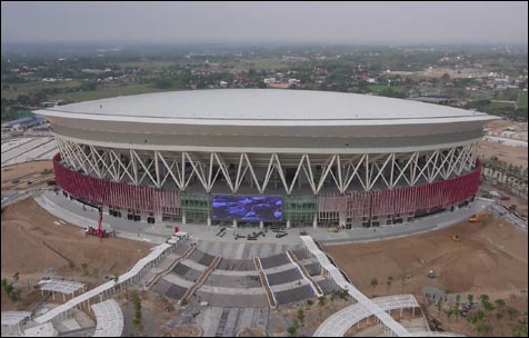 한화건설, 필리핀서 '세계 최대' 돔 공연장 준공