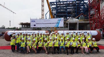 포스코건설, 폴란드 최초 폐기물 발전시설 상량식