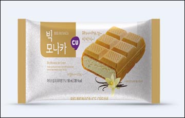 CU, 'Big 모나카' 아이스크림 출시