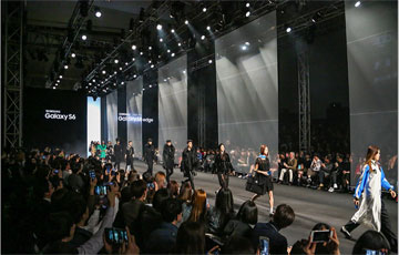 삼성전자, '갤럭시 S6 퍼스트 룩' 개최…디자인·패션의 콜라보  