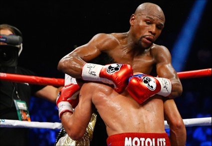 메이웨더, 링 밖에선 인파이터?