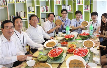 (주)한화, 초복맞아 지역 어르신들과  '시원한 여름나기' 행사