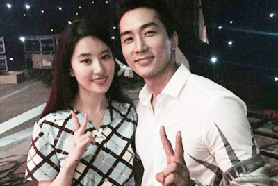 송승헌 유역비 열애, 관심은 유역비 부친?