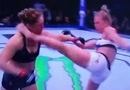 '현재 몸상태는?' UFC 론다 로우지, 홀리 홈 하이킥에 완패