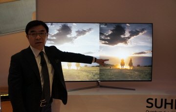 [CES2016]김현석 삼성전자 사장 “퀀텀닷 TV, 미래 IoT 허브 급부상”