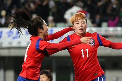 ‘지소연의 팀?’ 윤덕여호, 정설빈과 이민아도 있다