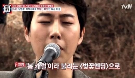 봄 캐럴 '벚꽃엔딩' 장범준 저작권료 4년 간 '46억'