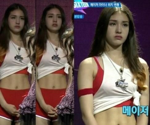 프로듀스101 전소미 섹시 복근 '15세 맞아?' 
