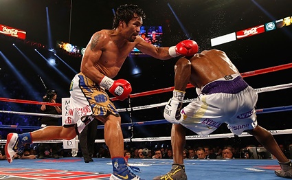 총선 향한 파퀴아오 속죄포 선물 '메이웨더전 미안'