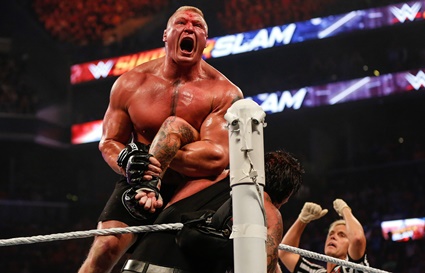 짊어진 브록 레스너 ‘KO 제조기’ 헌트 사냥