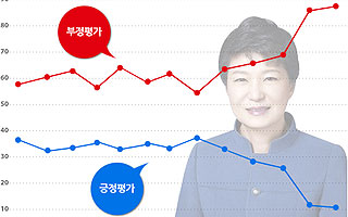 박 대통령 지지율 붕괴는 '침묵의 나선이론'