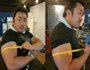UFC 트레이너였던 마동석, 엄청난 팔뚝 두께