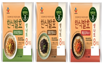 CJ제일제당, 한국인 입맛 맞춘 '행복한콩 한식발효 생나또' 3종 출시
