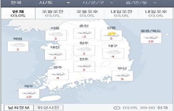 [오늘 날씨] 포근한 경칩…일부지역 오후부터 눈·비