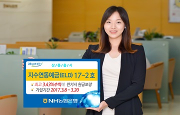 NH농협은행, '지수연동예금(ELD)17-2호' 출시