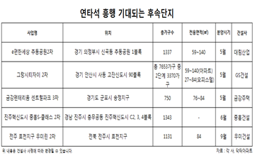 인기 검증된 완판 단지 이은 '후속작 아파트' 뜬다